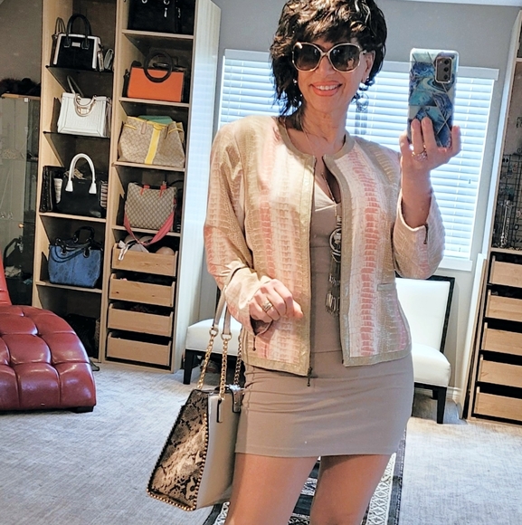 City Girl reptile print gorgeous jacket - Picture 7 of 16